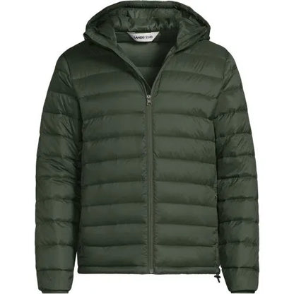 Men's Hooded Wanderweight Packable Down Jacket