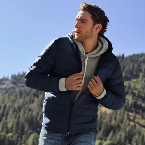 Men's Hooded Wanderweight Packable Down Jacket