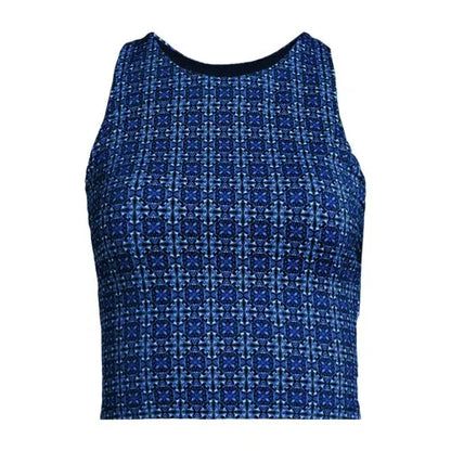Women's High Neck Racerback Midkini Top