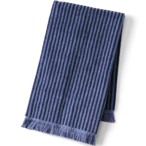 Cotton Yarn-dyed Stripe 6-Piece Bath Towel Set