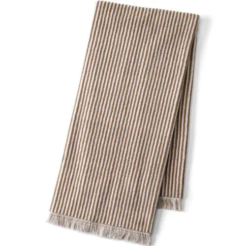 Cotton Yarn-dyed Stripe 6-Piece Bath Towel Set