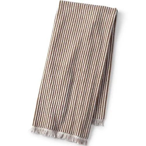 Cotton Yarn-dyed Stripe 6-Piece Bath Towel Set