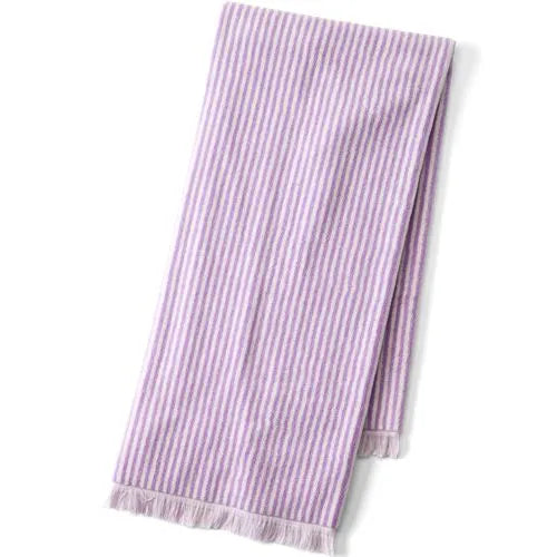 Cotton Yarn-dyed Stripe 6-Piece Bath Towel Set