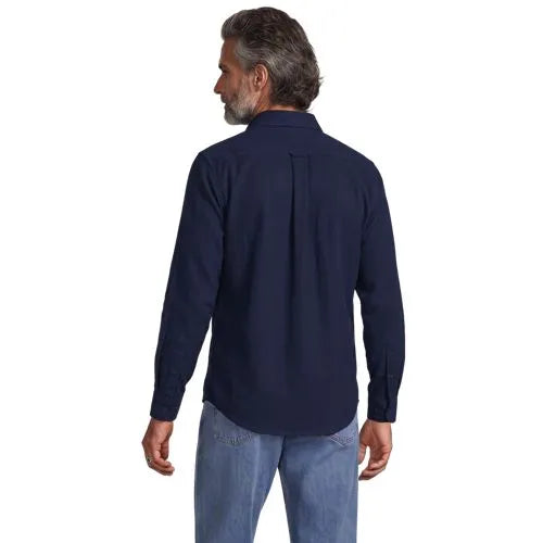 Men's Long Sleeve Woven Waffle Work Shirt