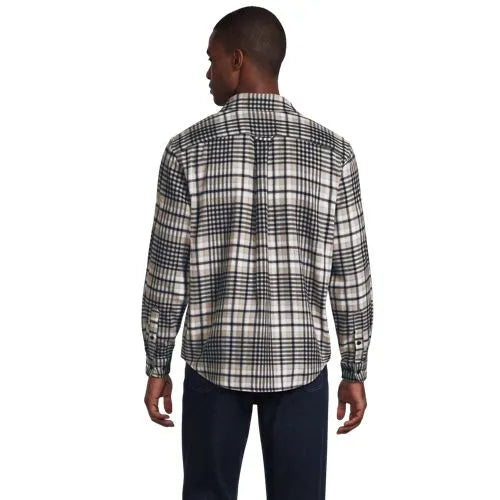 Men's Long Sleeve Woven Waffle Work Shirt