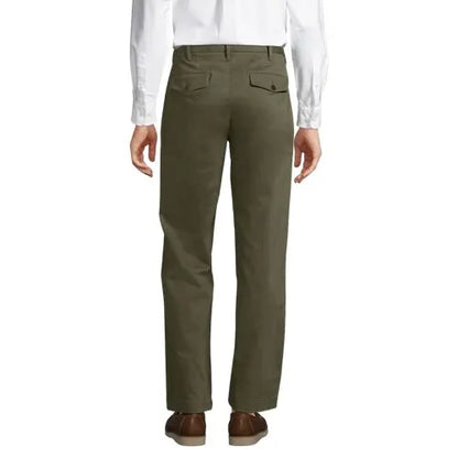 Men's Knockabout Comfort Waist Relaxed Fit Pleated Front Chino Pant
