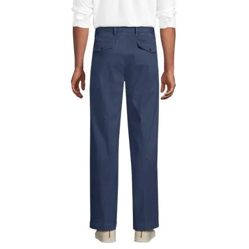 Men's Knockabout Comfort Waist Relaxed Fit Pleated Front Chino Pant