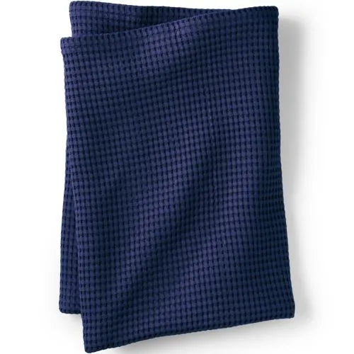 Organic Cotton Waffle Bed Blanket