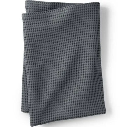 Organic Cotton Waffle Bed Blanket