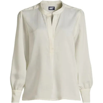 Women's Satin Popover Shirt