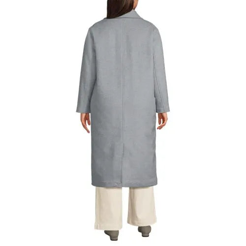 Women's Insulated Double Breasted Wool Coat