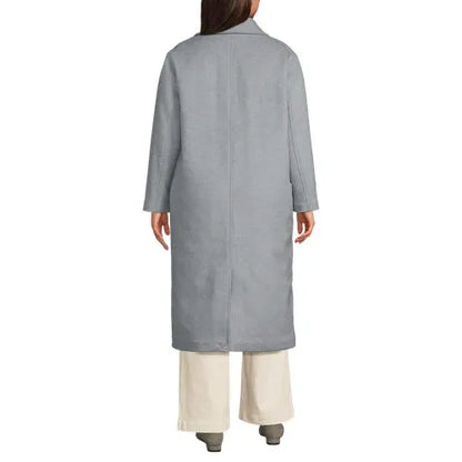 Women's Insulated Double Breasted Wool Coat