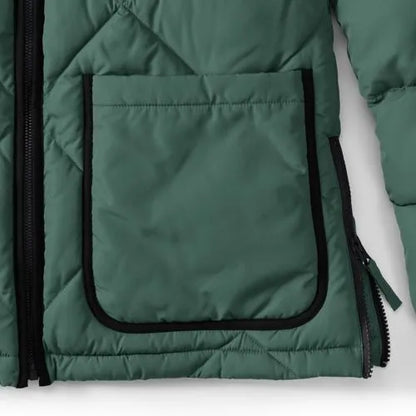 Women's Plus Size FeatherFree Insulated Diamond Quilted Jacket