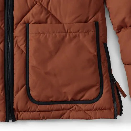 Women's Plus Size FeatherFree Insulated Diamond Quilted Jacket
