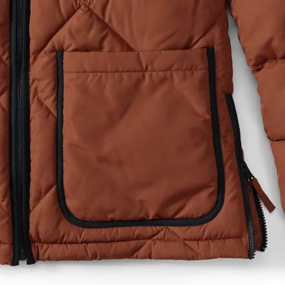 Women's Plus Size FeatherFree Insulated Diamond Quilted Jacket