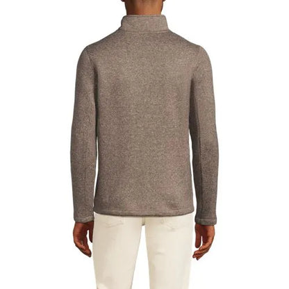 Men's Sweater Fleece Quarter Zip Pullover