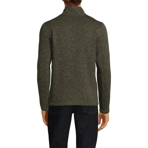 Men's Sweater Fleece Quarter Zip Pullover