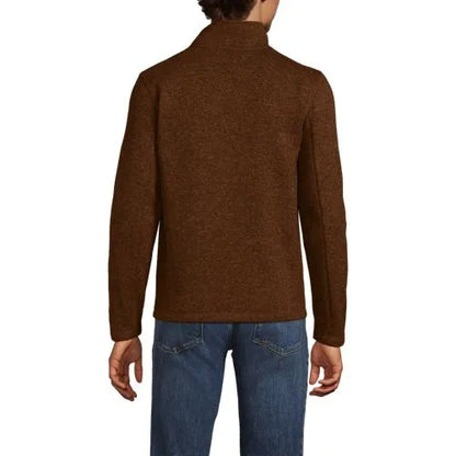 Men's Sweater Fleece Quarter Zip Pullover