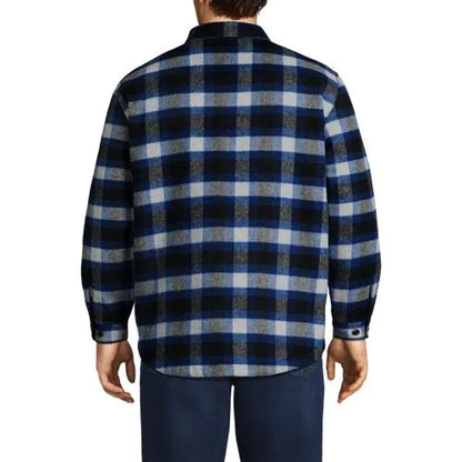 Men's Tall Super Brushed Shirt Jacket