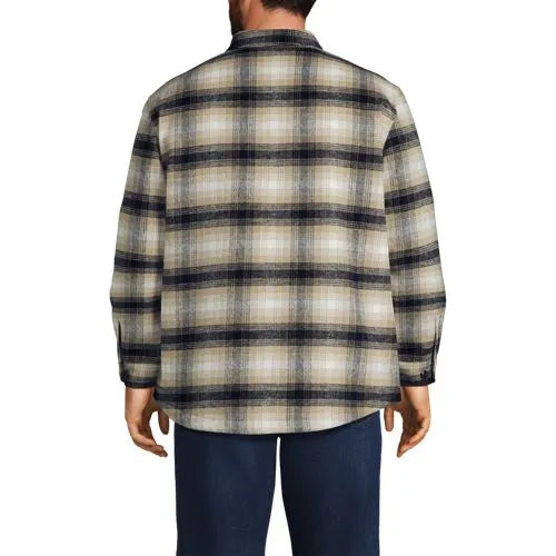 Men's Tall Super Brushed Shirt Jacket