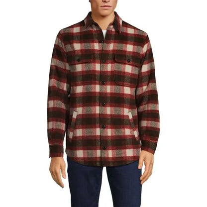 Men's Super Brushed Shirt Jacket