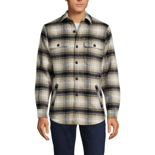 Men's Super Brushed Shirt Jacket