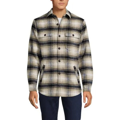 Men's Super Brushed Shirt Jacket