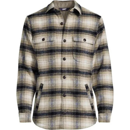 Men's Super Brushed Shirt Jacket