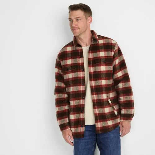 Men's Tall Super Brushed Shirt Jacket