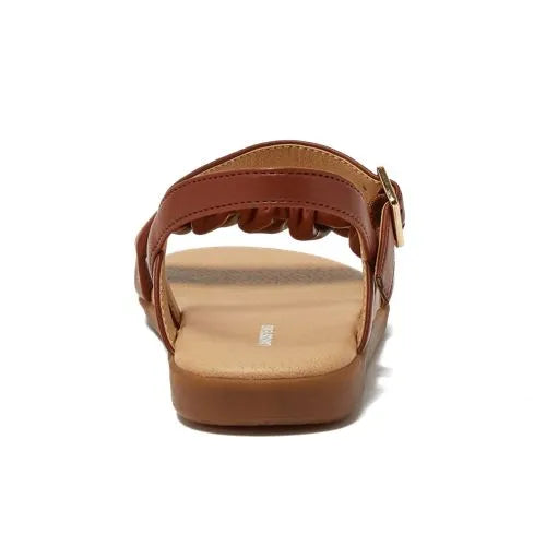 Women's Adjustable Strappy Flat Sandals
