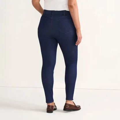 Women's High Rise Stretch Denim Skinny Jeans