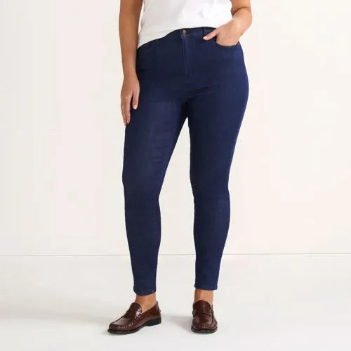 Women's High Rise Stretch Denim Skinny Jeans