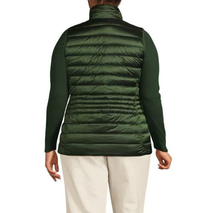Women's Plus Size Wanderweight Packable Down Vest