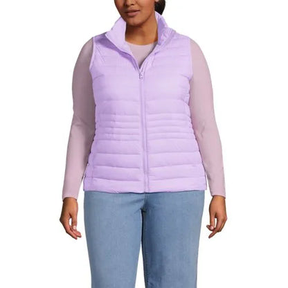 Women's Plus Size Wanderweight Packable Down Vest