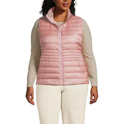 Women's Plus Size Wanderweight Packable Down Vest