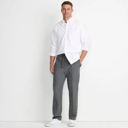Men's Knit Pintuck Pants