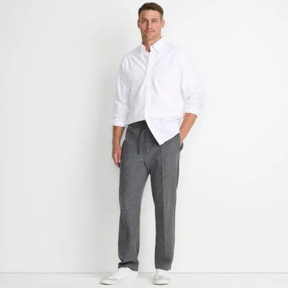Men's Knit Pintuck Pants