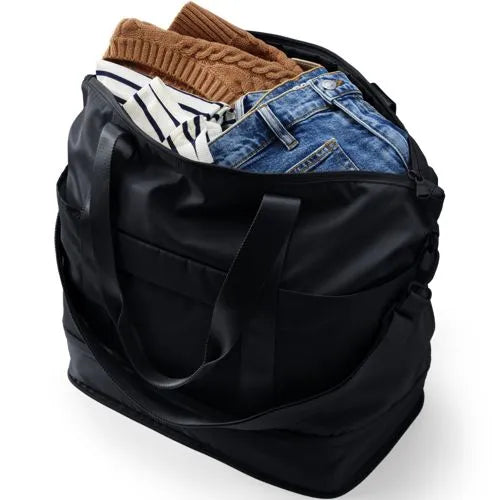 Travel Nylon Expandable Packable Tote Bag
