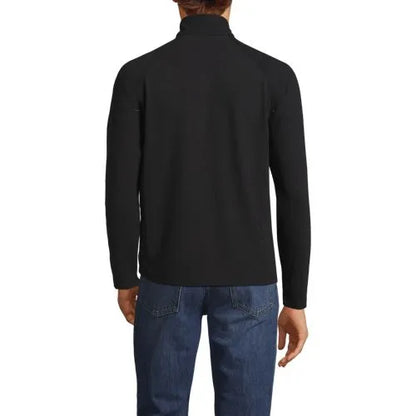 Men's Long Sleeve Waffle Quarter Zip
