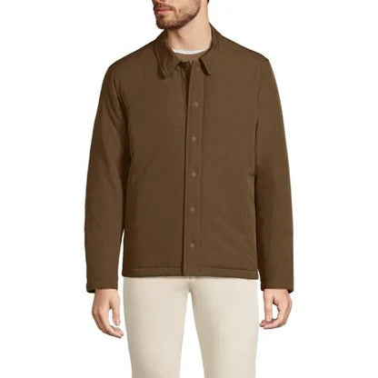 Men's Insulated Commuter Shirt Jacket