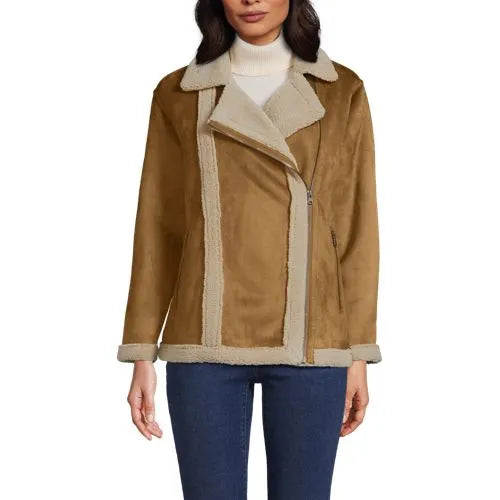 Women's Faux Shearling Jacket