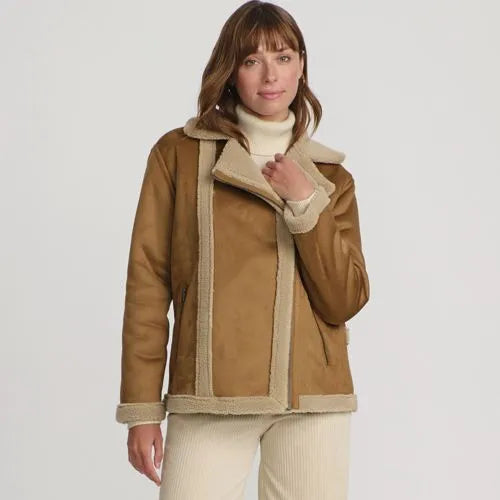 Women's Faux Shearling Jacket
