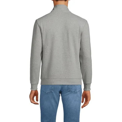 Men's Long Sleeve Serious Sweats Mock Full Zip