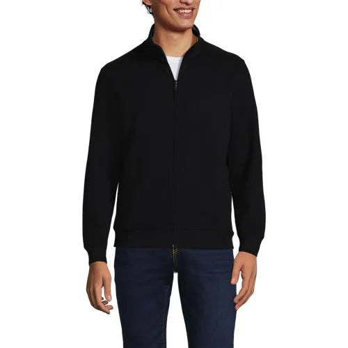 Men's Long Sleeve Serious Sweats Mock Full Zip