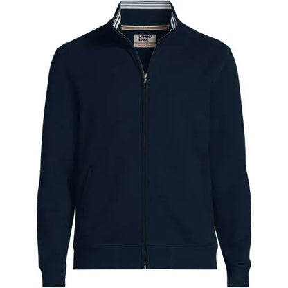 Men's Long Sleeve Serious Sweats Mock Full Zip