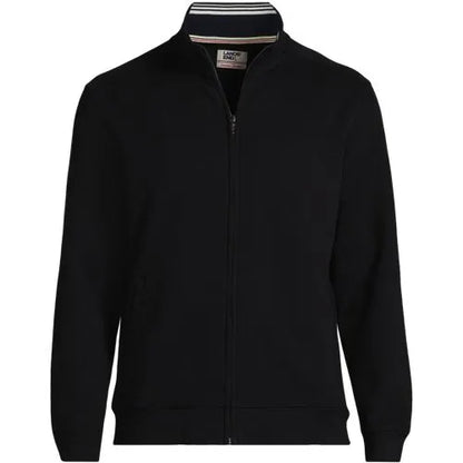 Men's Long Sleeve Serious Sweats Mock Full Zip