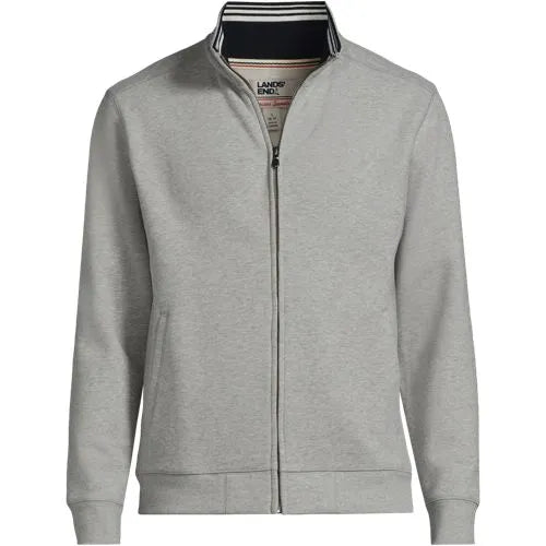 Men's Long Sleeve Serious Sweats Mock Full Zip