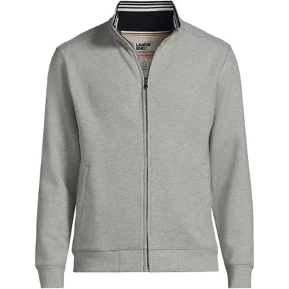 Men's Long Sleeve Serious Sweats Mock Full Zip
