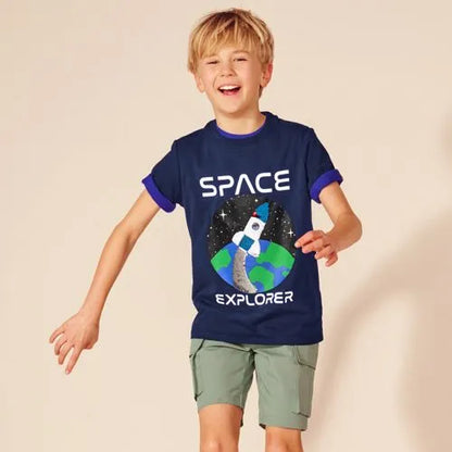 Boys Short Sleeve Graphic Tee