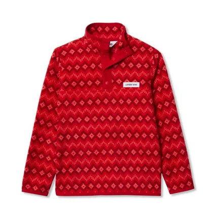 Kids Anyweather Fleece Snap Neck Pullover